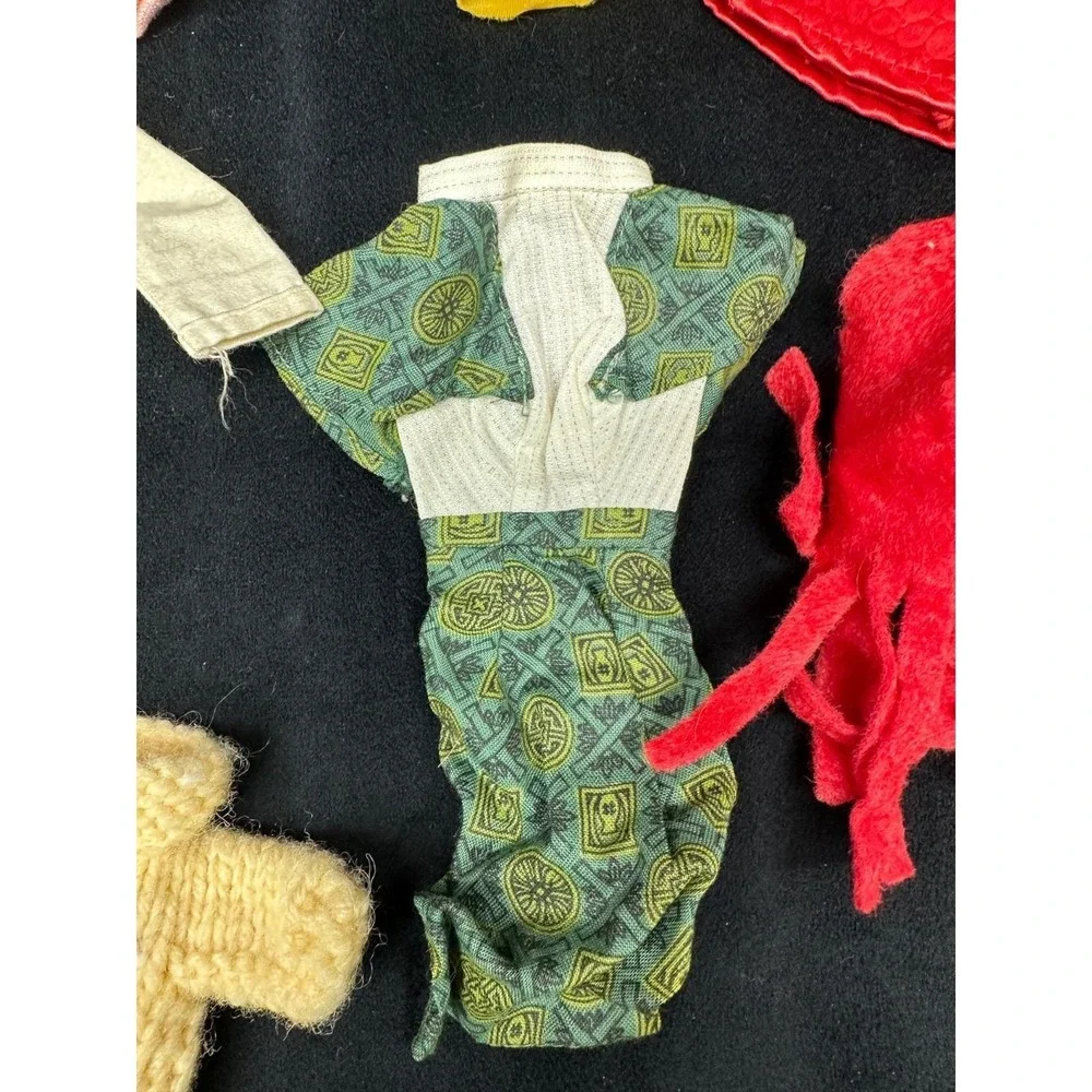 Vintage Fashion Doll Clothes Miscellaneous Dress, Tops, Sweaters Clothing Lot